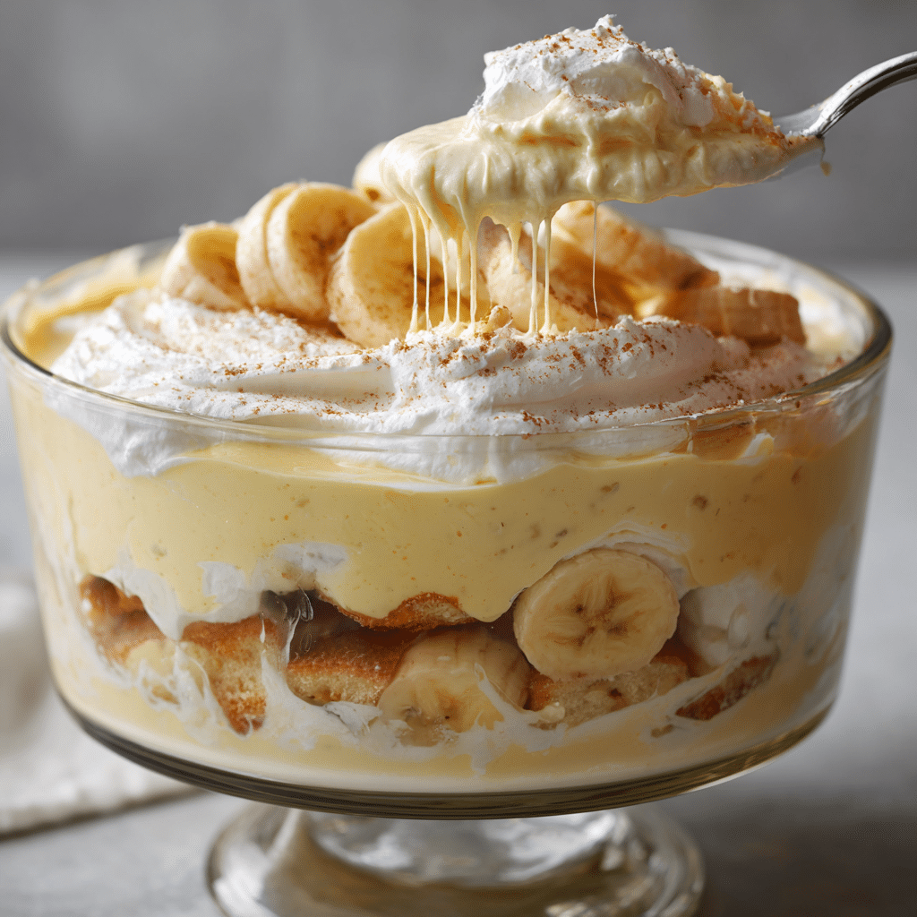 Layering banana pudding with gluten-free wafers and bananas