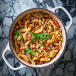 Tasty recipe card for gluten-free pasta,One-Pot Gluten-Free Pasta Recipes for Busy Families