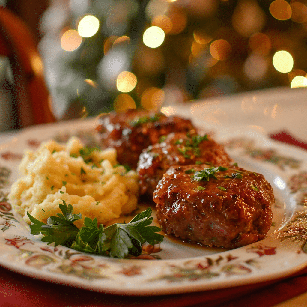 Gluten free meatloaf dinner for kids