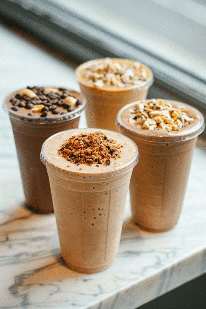 Cottage cheese smoothie served like a refreshing juice