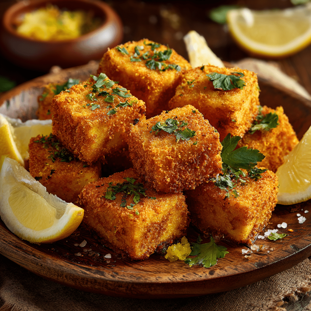 Indian Tofu Koliwada crispy spicy recipe