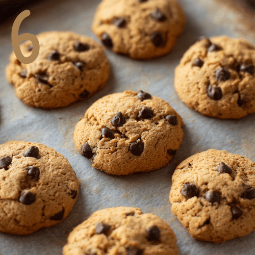 Gluten-free cookies baked to golden edges with soft centers for the perfect chewy texture.