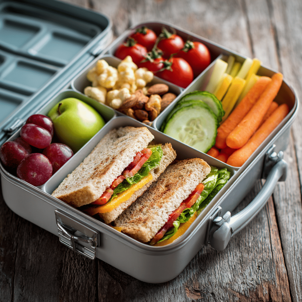 Budget-friendly school lunches packed with healthy snacks and affordable ingredients