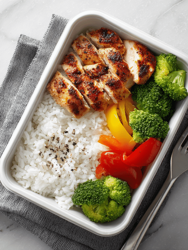 Chicken and Rice Gluten-Free Meal Prep