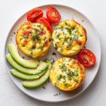Recipe card for gluten-free egg muffins