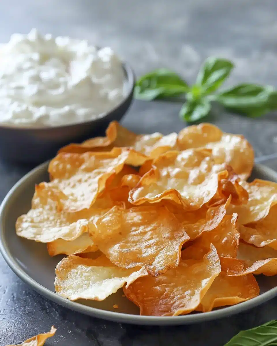 1-Ingredient Cottage Cheese Chips