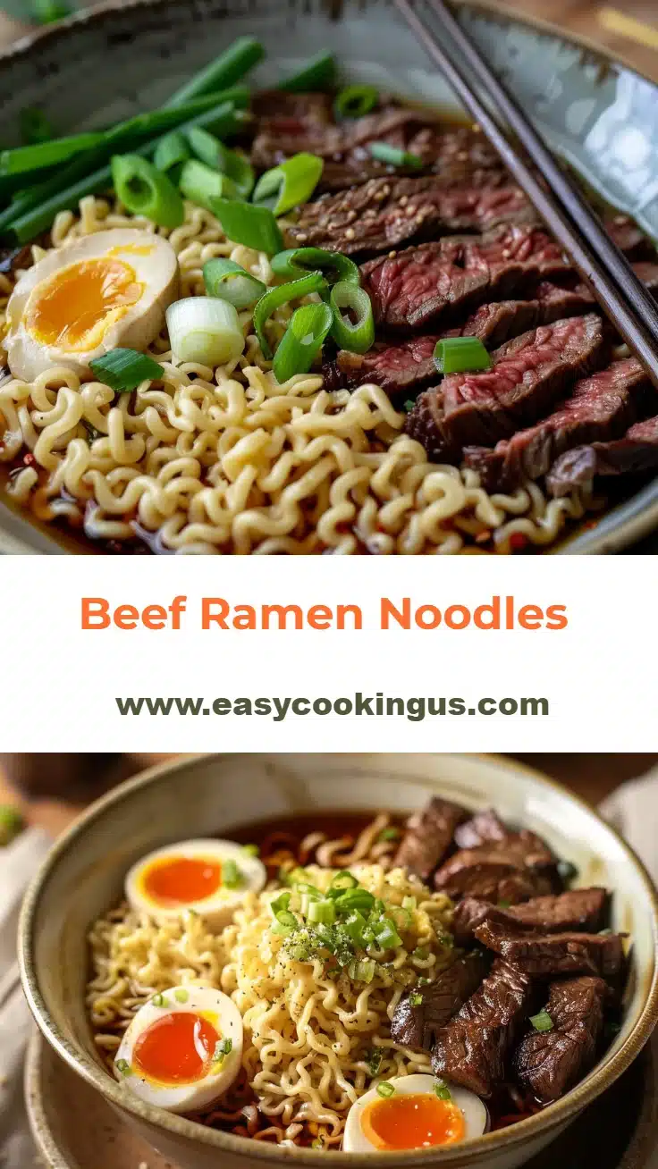 Beef Ramen Noodles