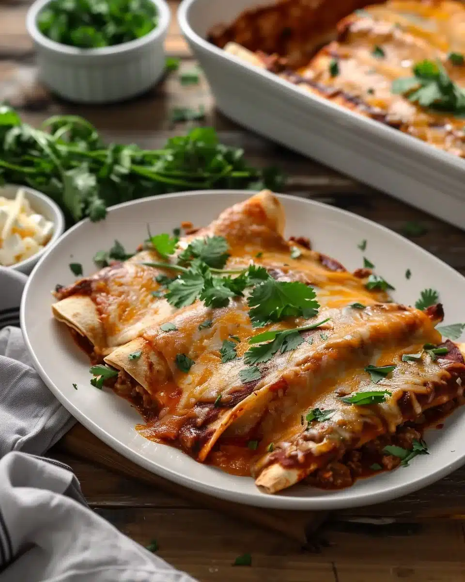Beef Steak Enchiladas