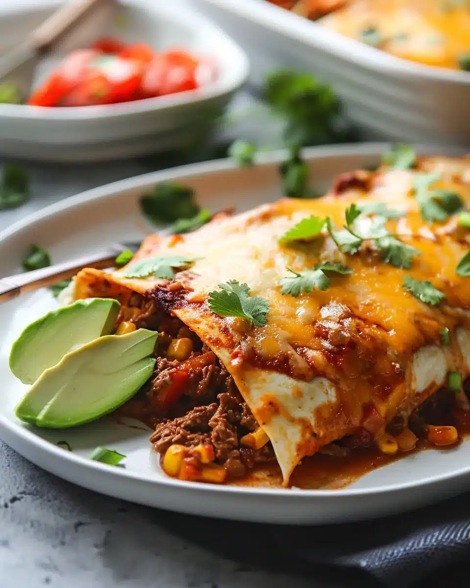 Beef Steak Enchiladas