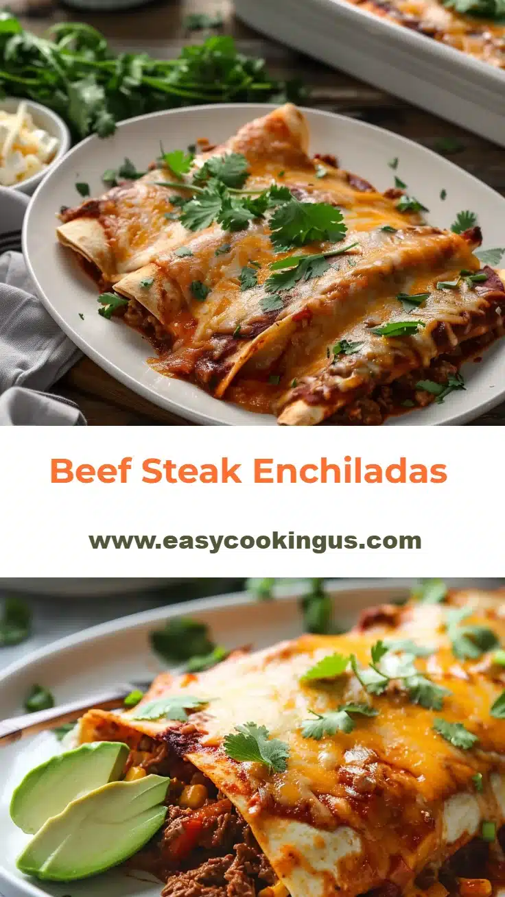 Beef Steak Enchiladas