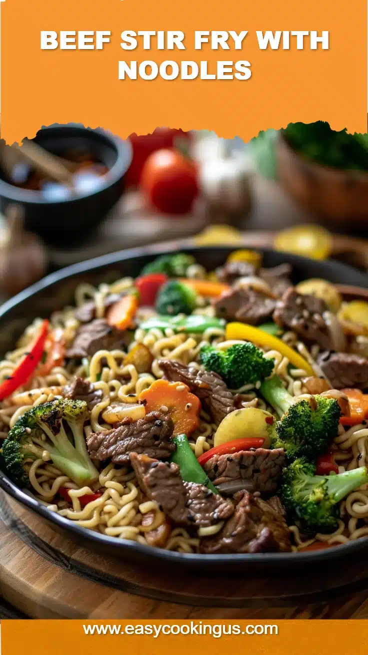 Beef Stir Fry with Noodles