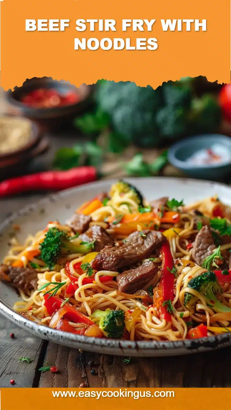 Beef Stir Fry with Noodles