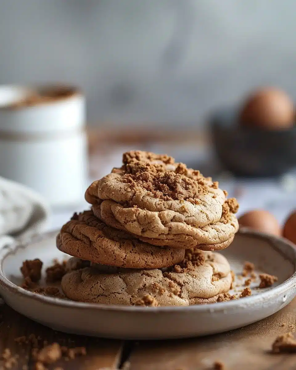 Biscoff Lava Cookies