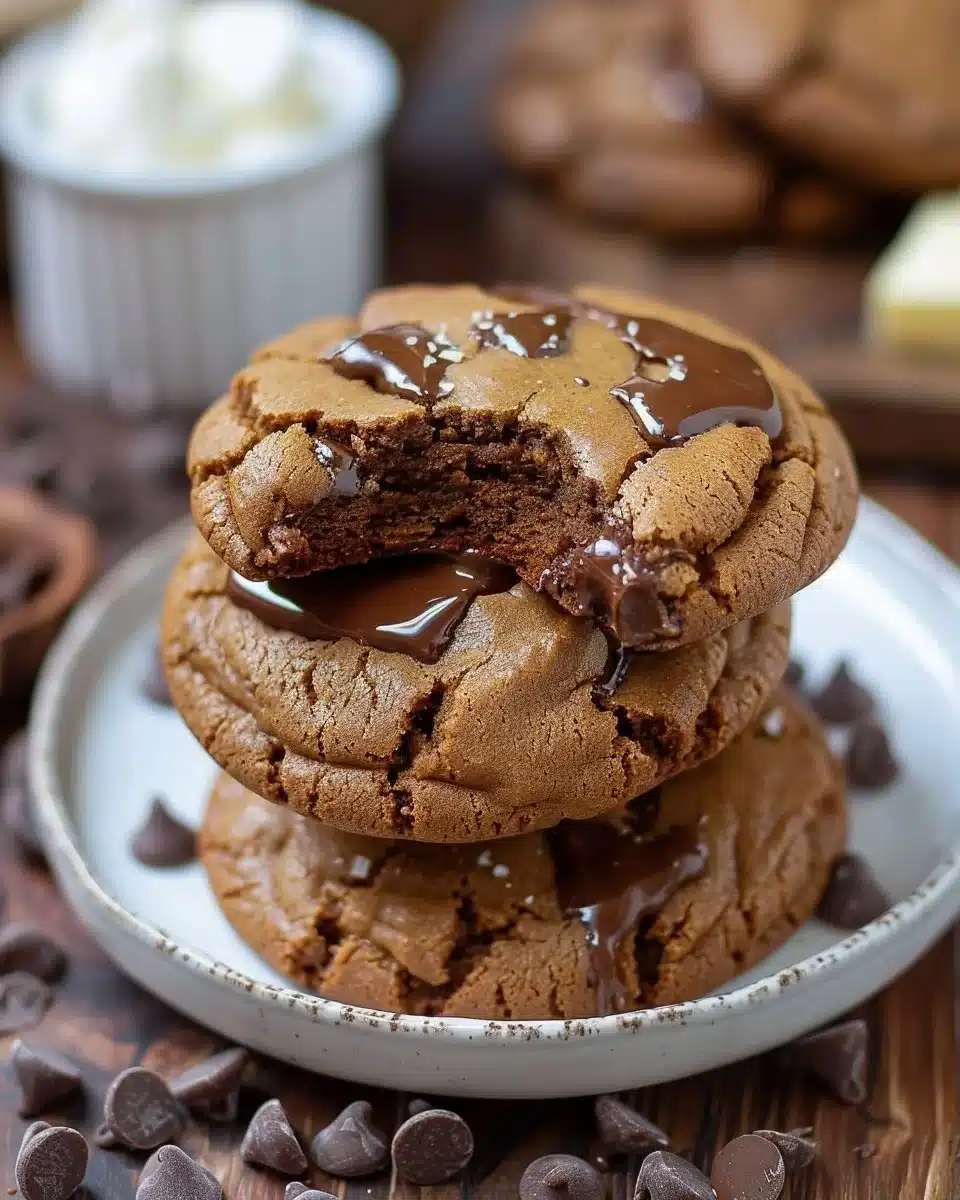 Biscoff Lava Cookies
