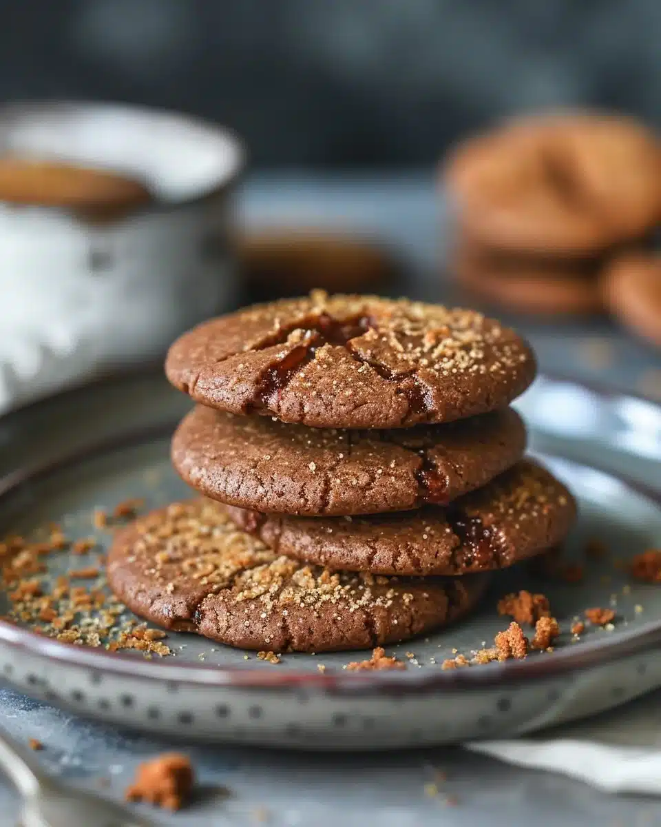 Biscoff Lava Cookies