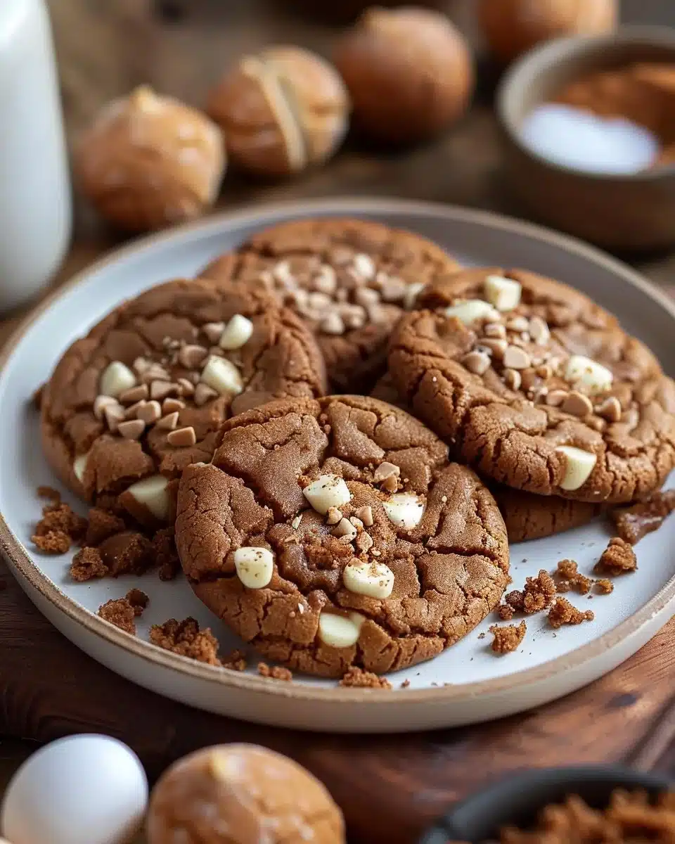 Biscoff Lava Cookies