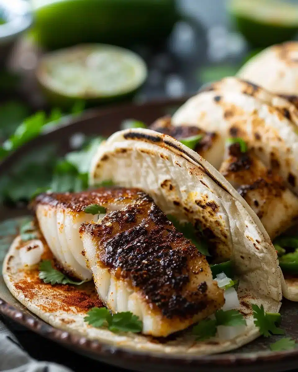 Blackened Fish Tacos