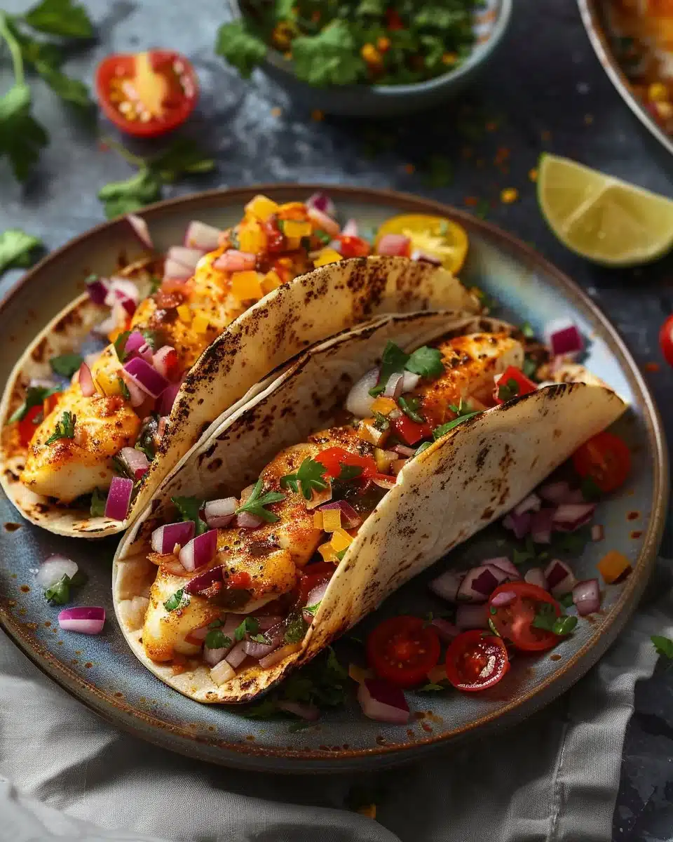 Blackened Fish Tacos