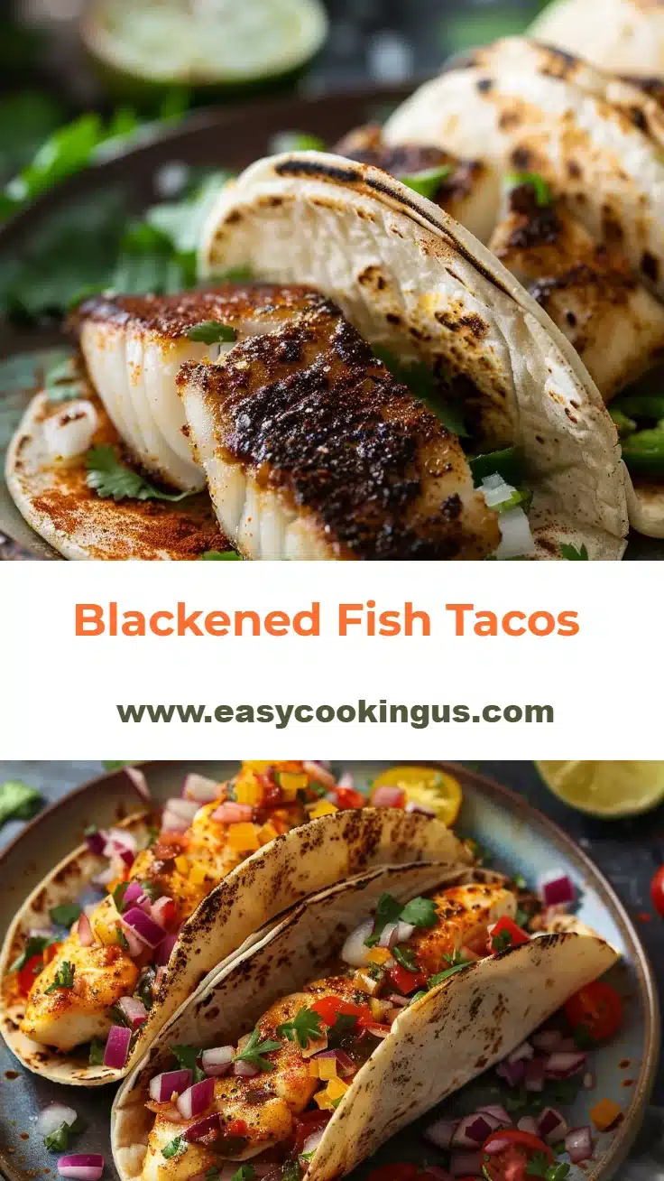 Blackened Fish Tacos