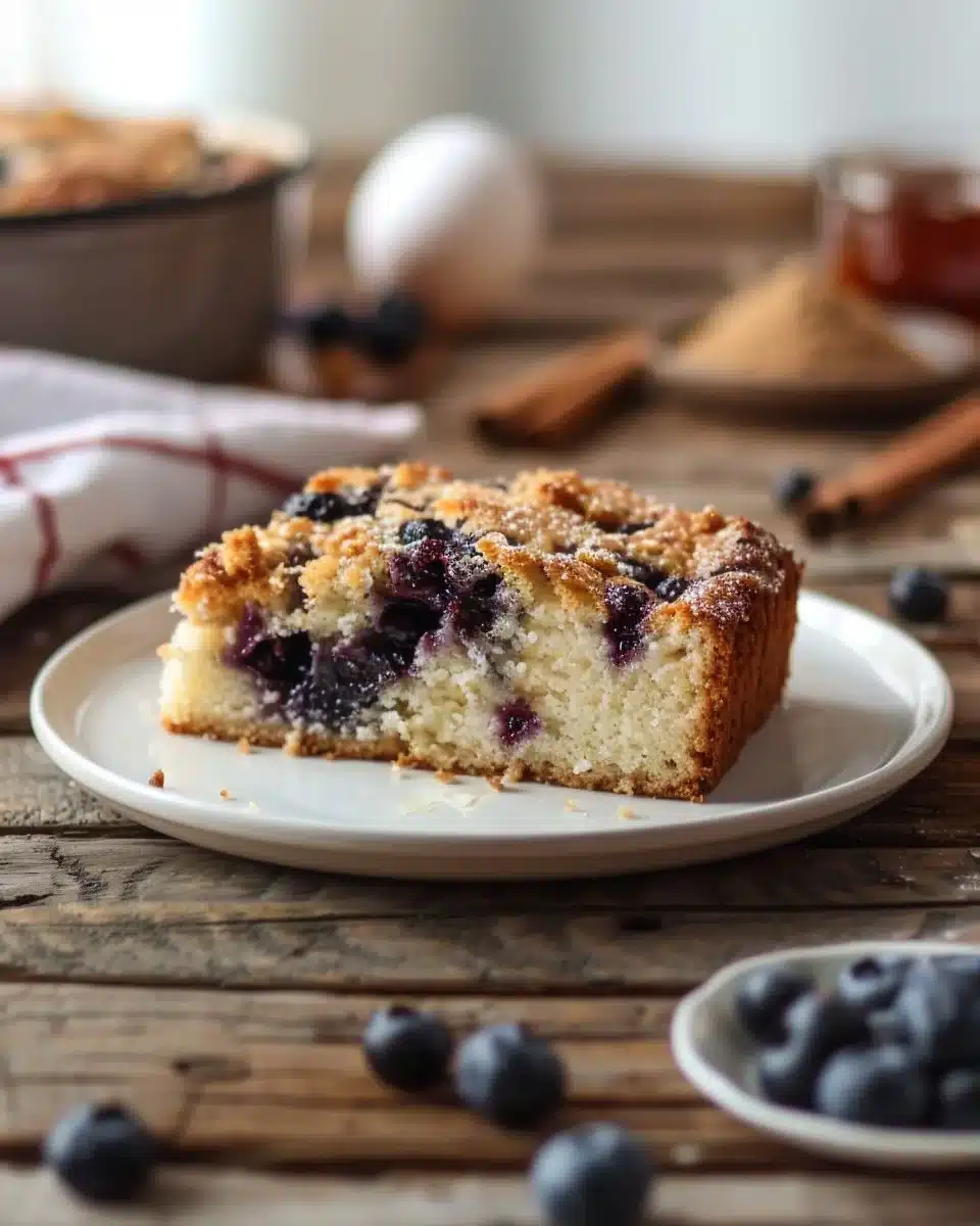 Blueberry Coffee Cake
