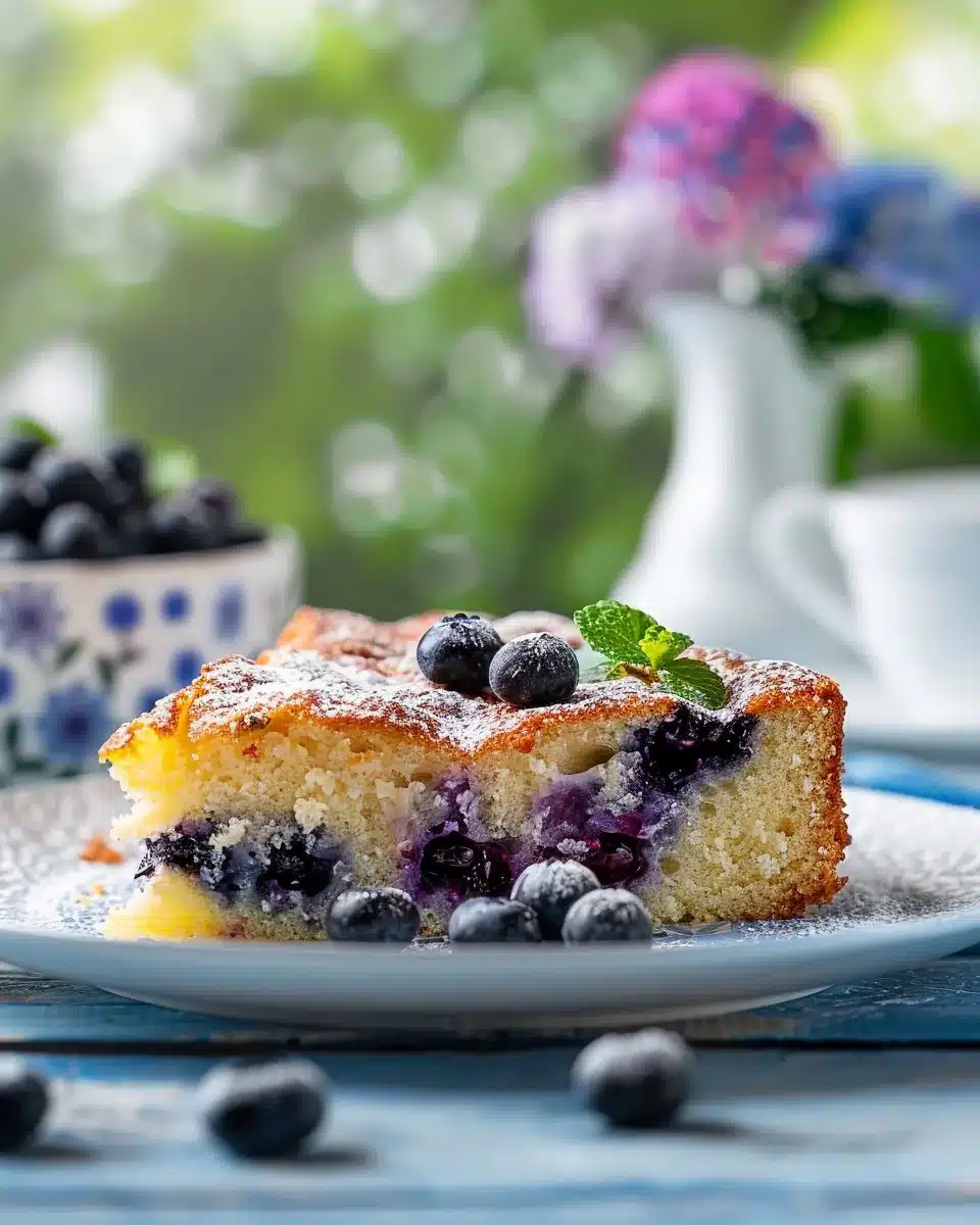 Blueberry Coffee Cake