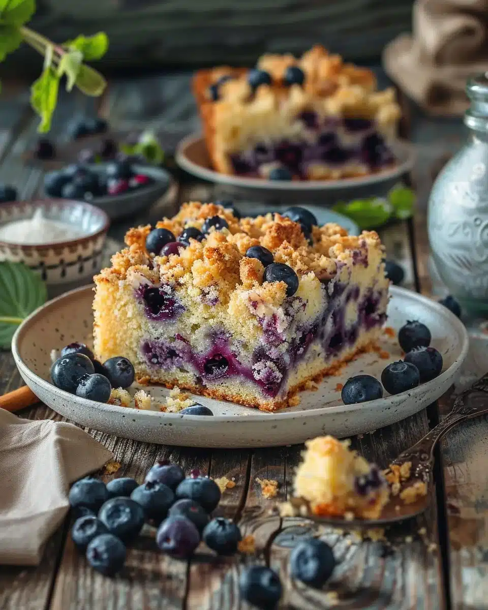 Blueberry Coffee Cake