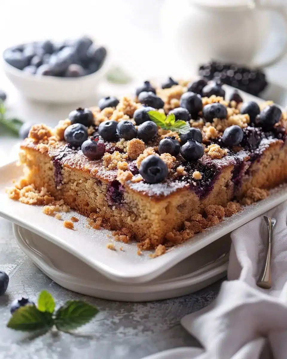 Blueberry Coffee Cake
