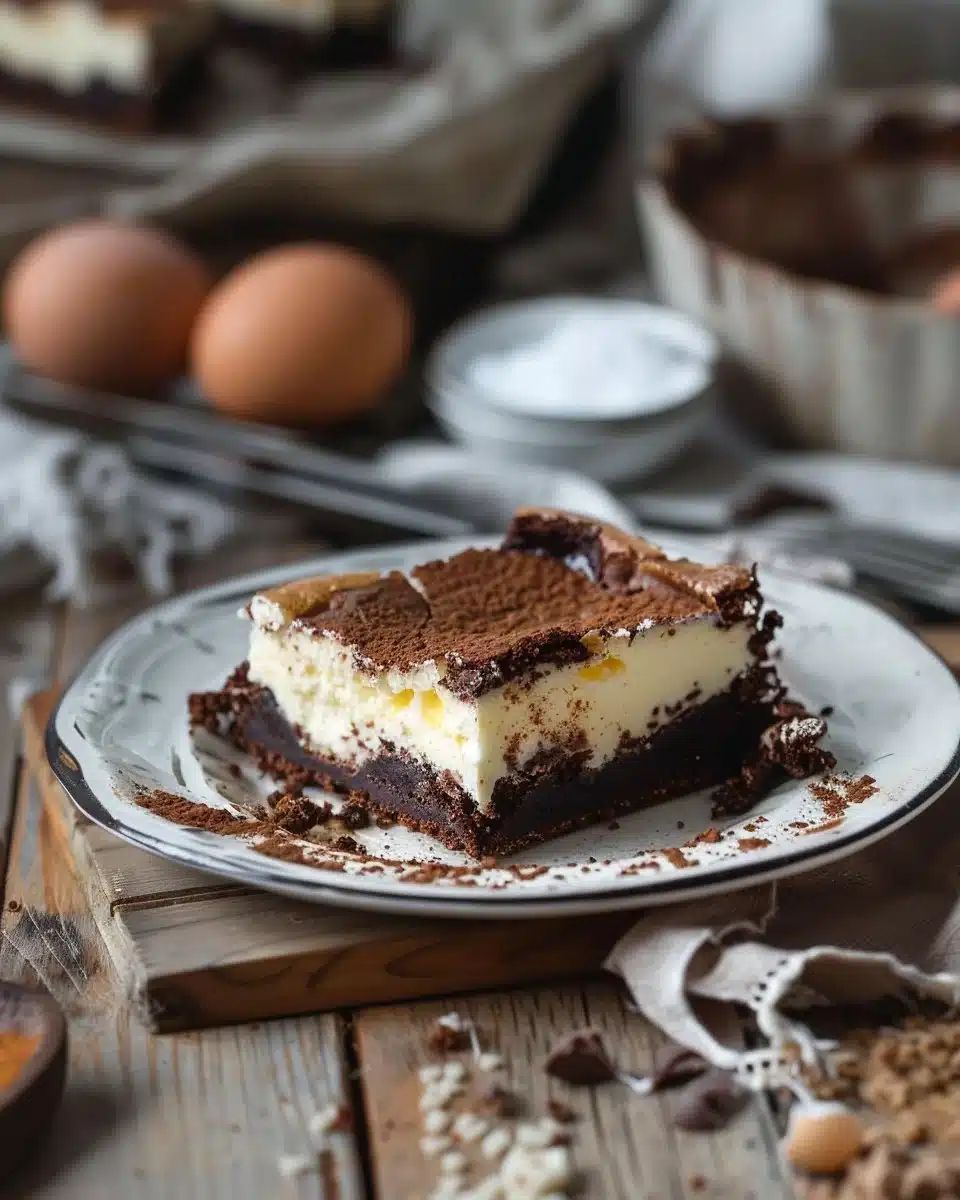 Cheesecake Brownies