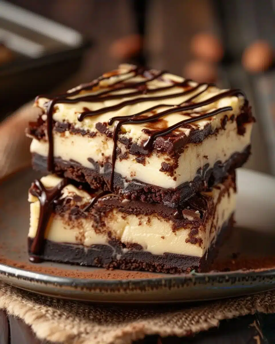 Cheesecake Brownies