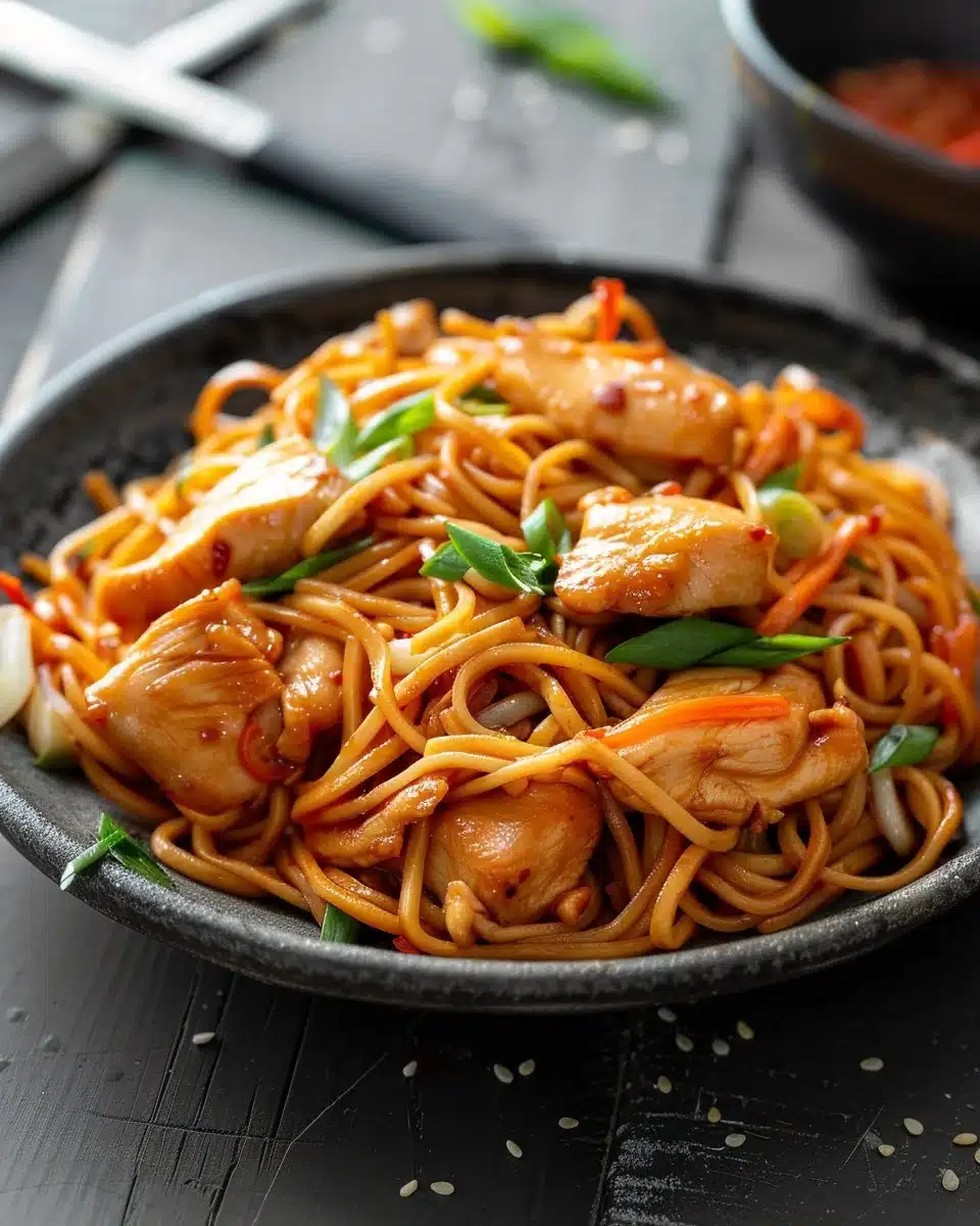 Chicken Lo Mein