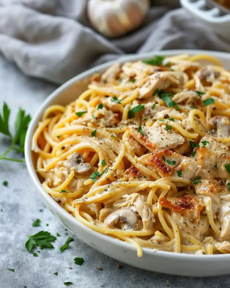 Chicken Tetrazzini