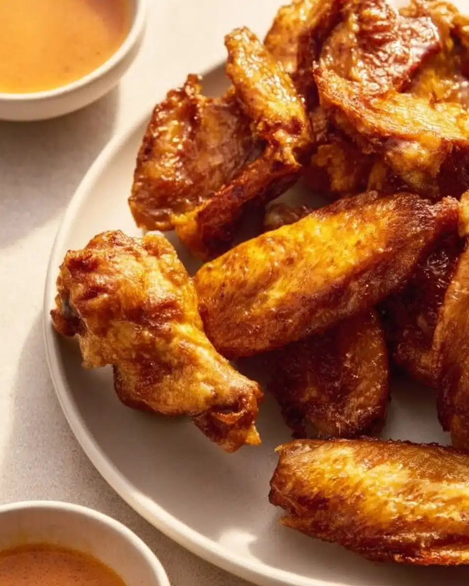 Chinese-Style Fried Chicken Wings