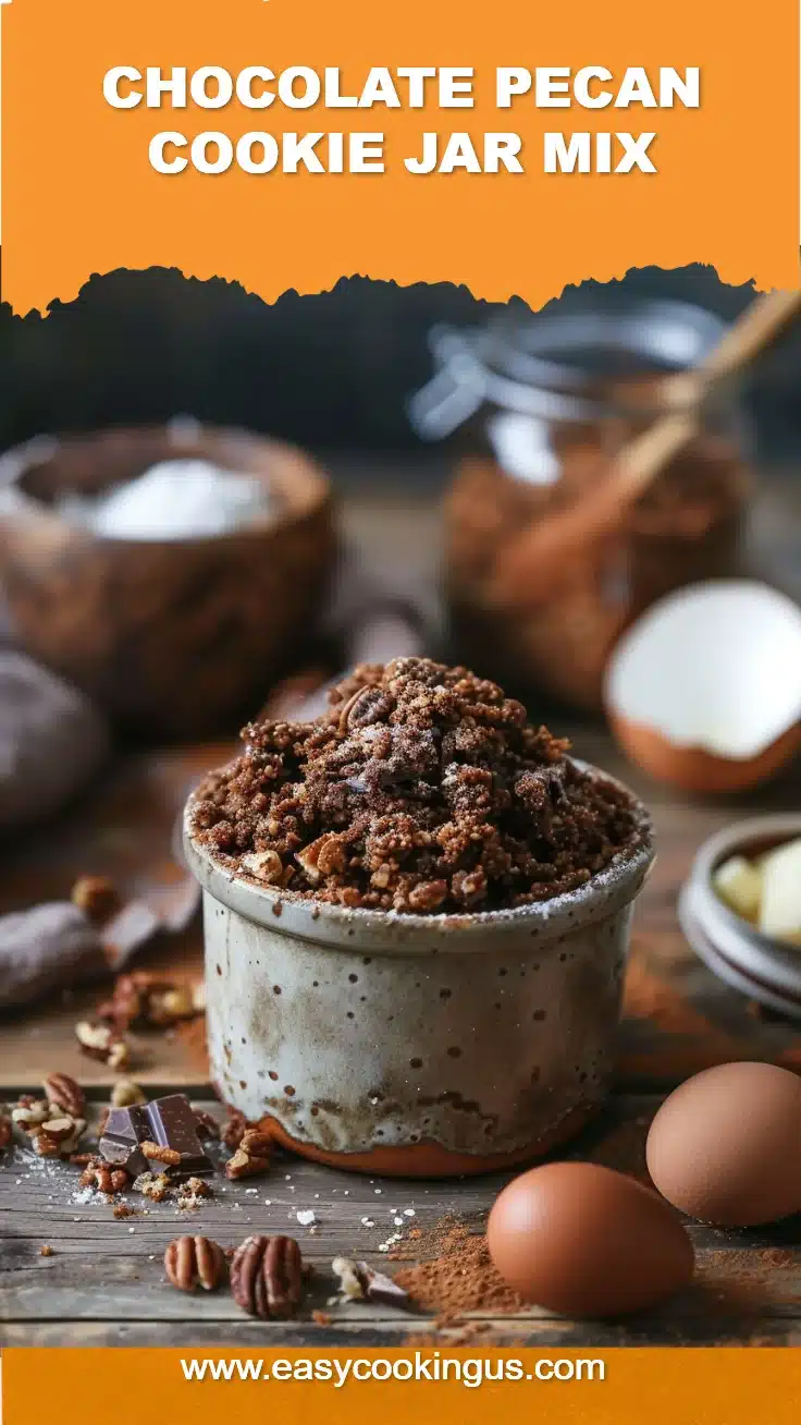 Chocolate Pecan Cookie Jar Mix