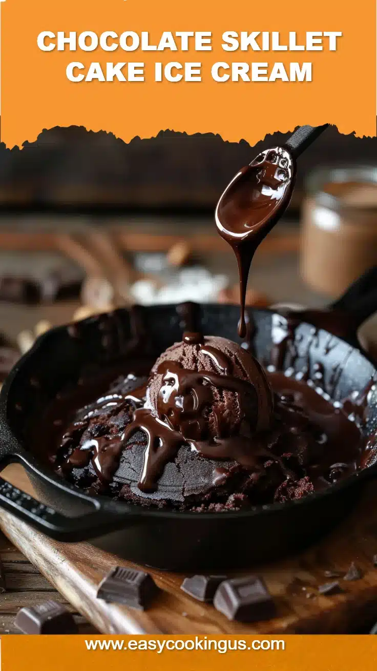 Chocolate Skillet Cake Ice Cream