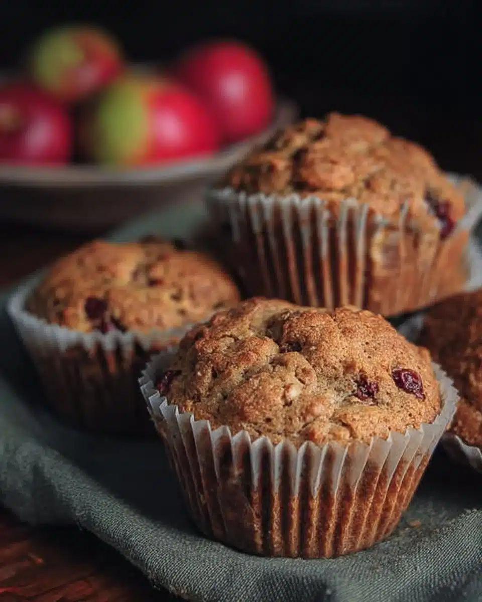 Cranberry Apple Breakfast Muffins