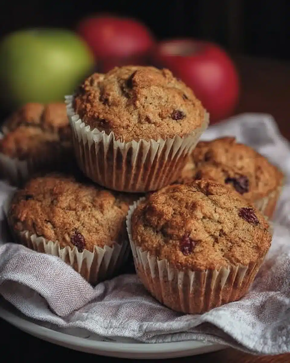 Cranberry Apple Breakfast Muffins