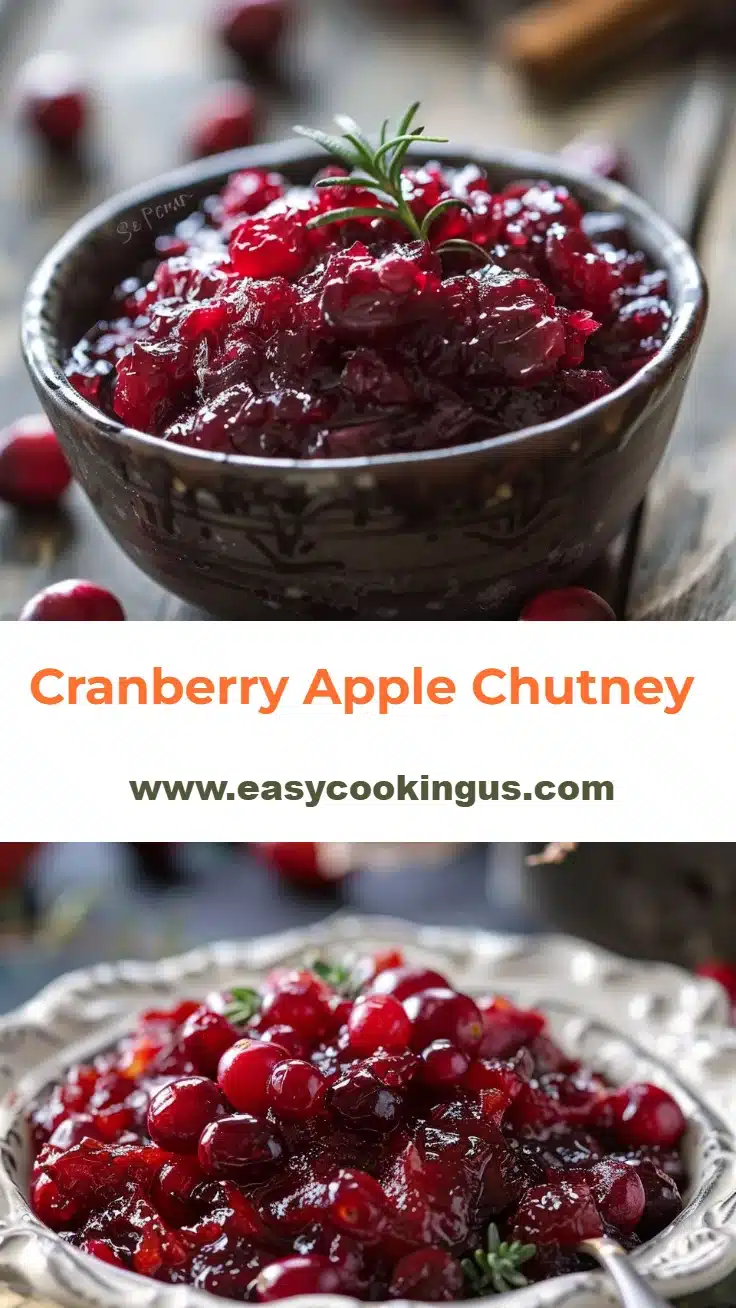 Cranberry Apple Chutney