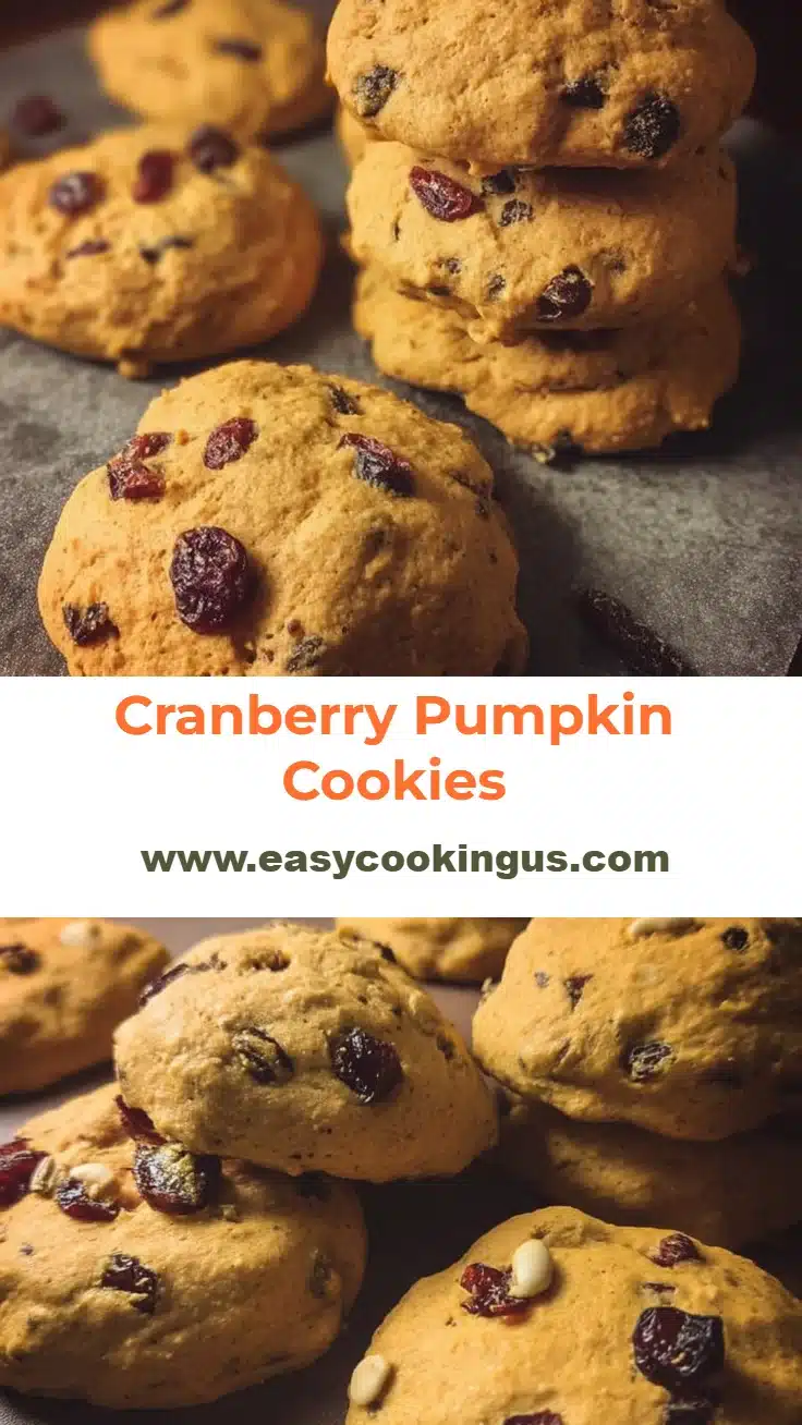 Cranberry Pumpkin Cookies