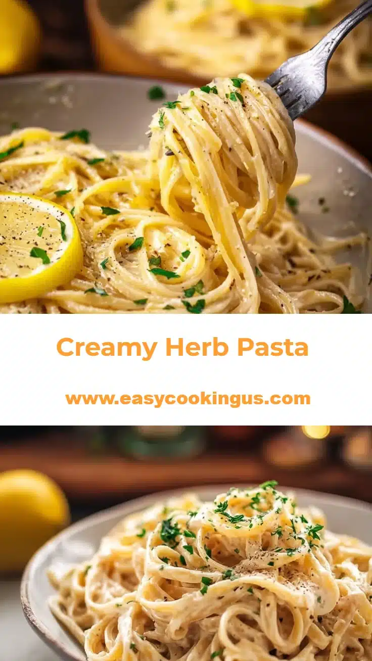 Creamy Herb Pasta