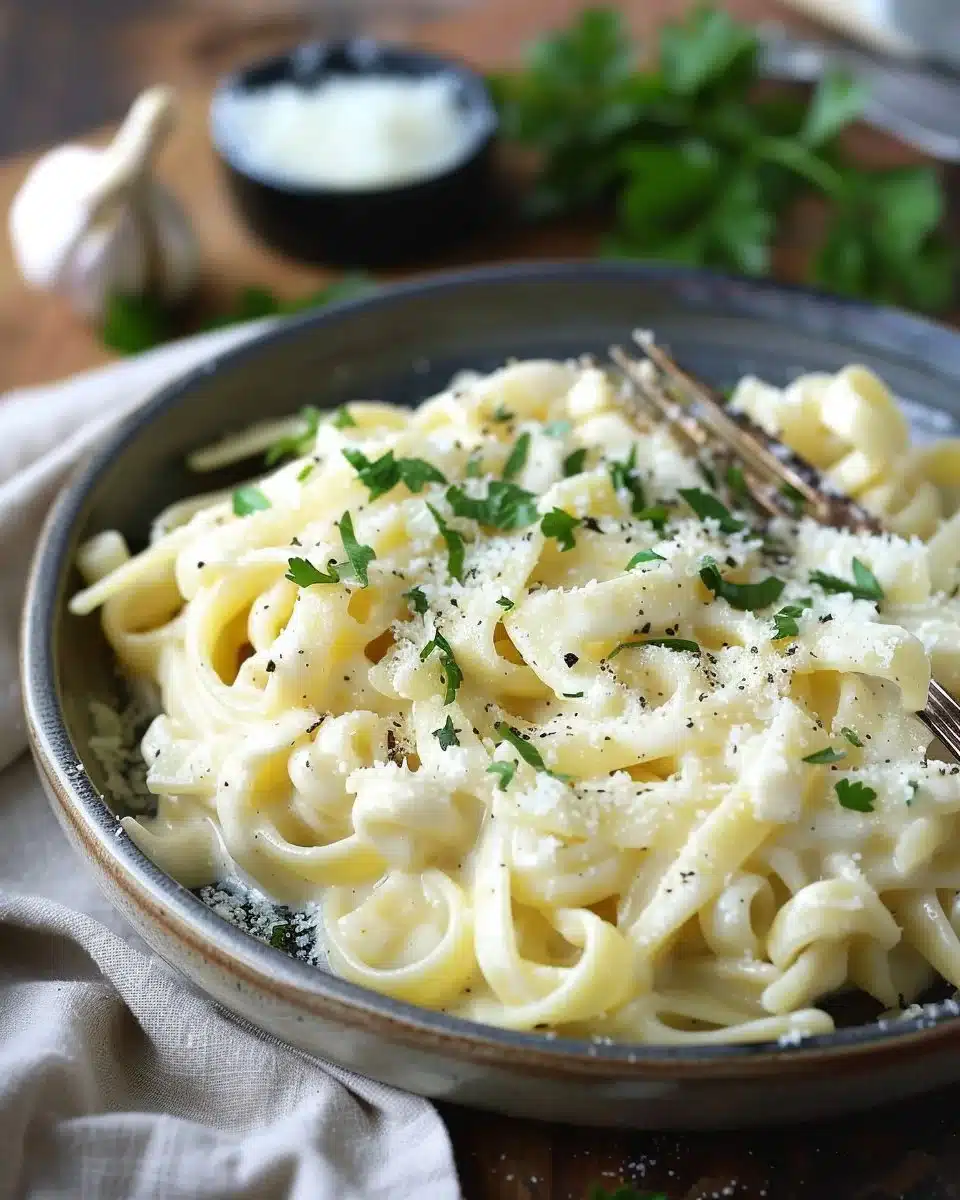 Creamy Single Serving Break-Up Pasta