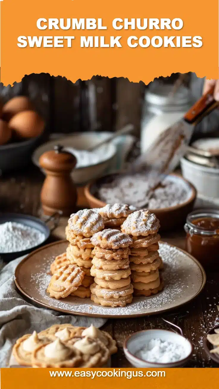 Crumbl Churro Sweet Milk Cookies