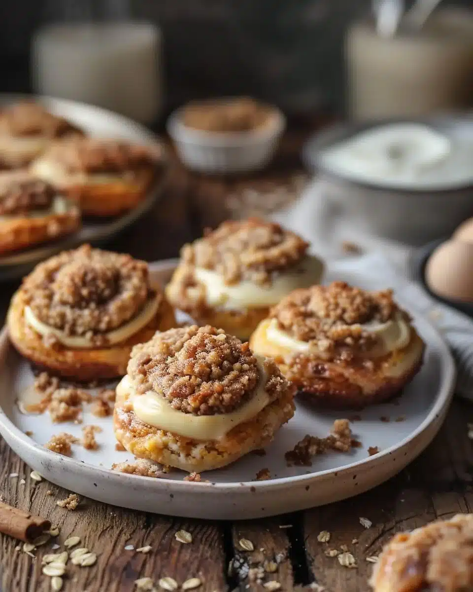 Crumbl Pumpkin Cinnamon Roll Cheesecake Cookies