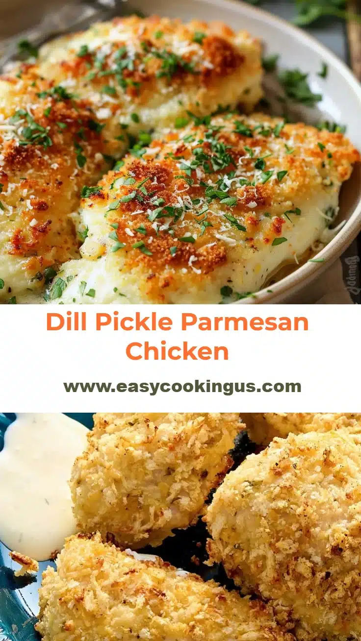 Dill Pickle Parmesan Chicken