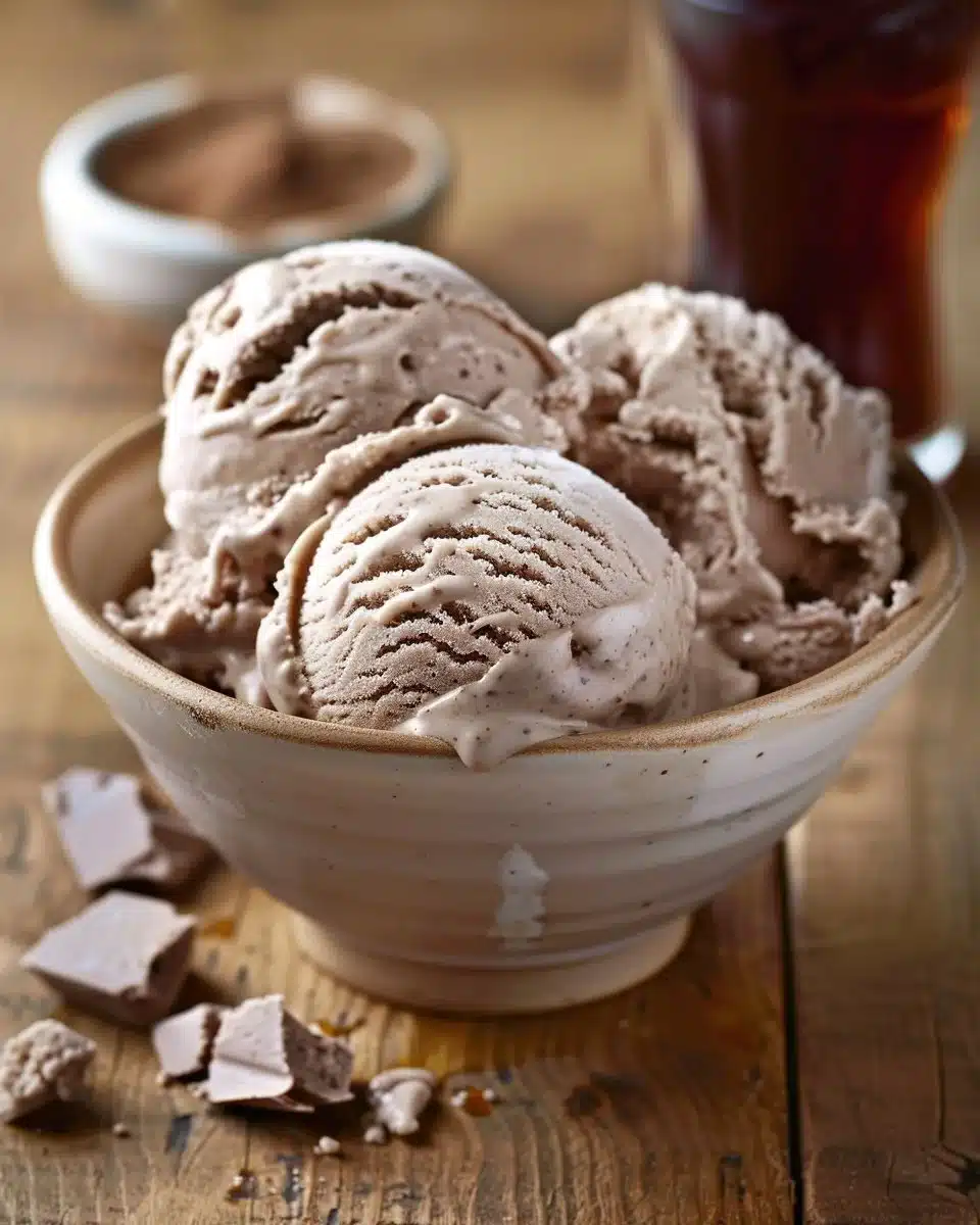 Dr Pepper Ice Cream