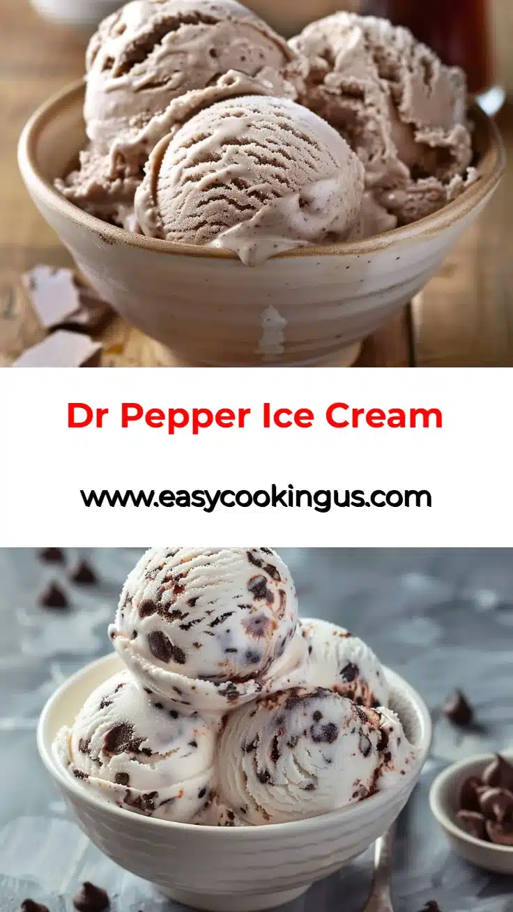 Dr Pepper Ice Cream