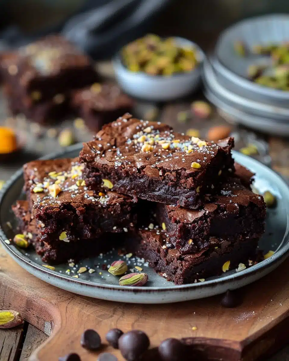 Dubai Chocolate Brownies