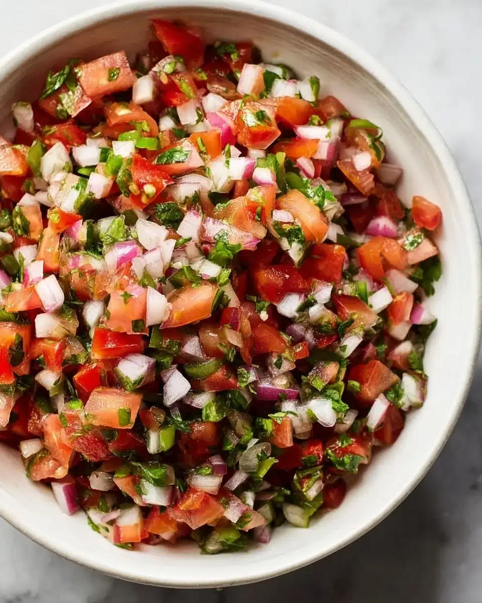 Easy Pico de Gallo