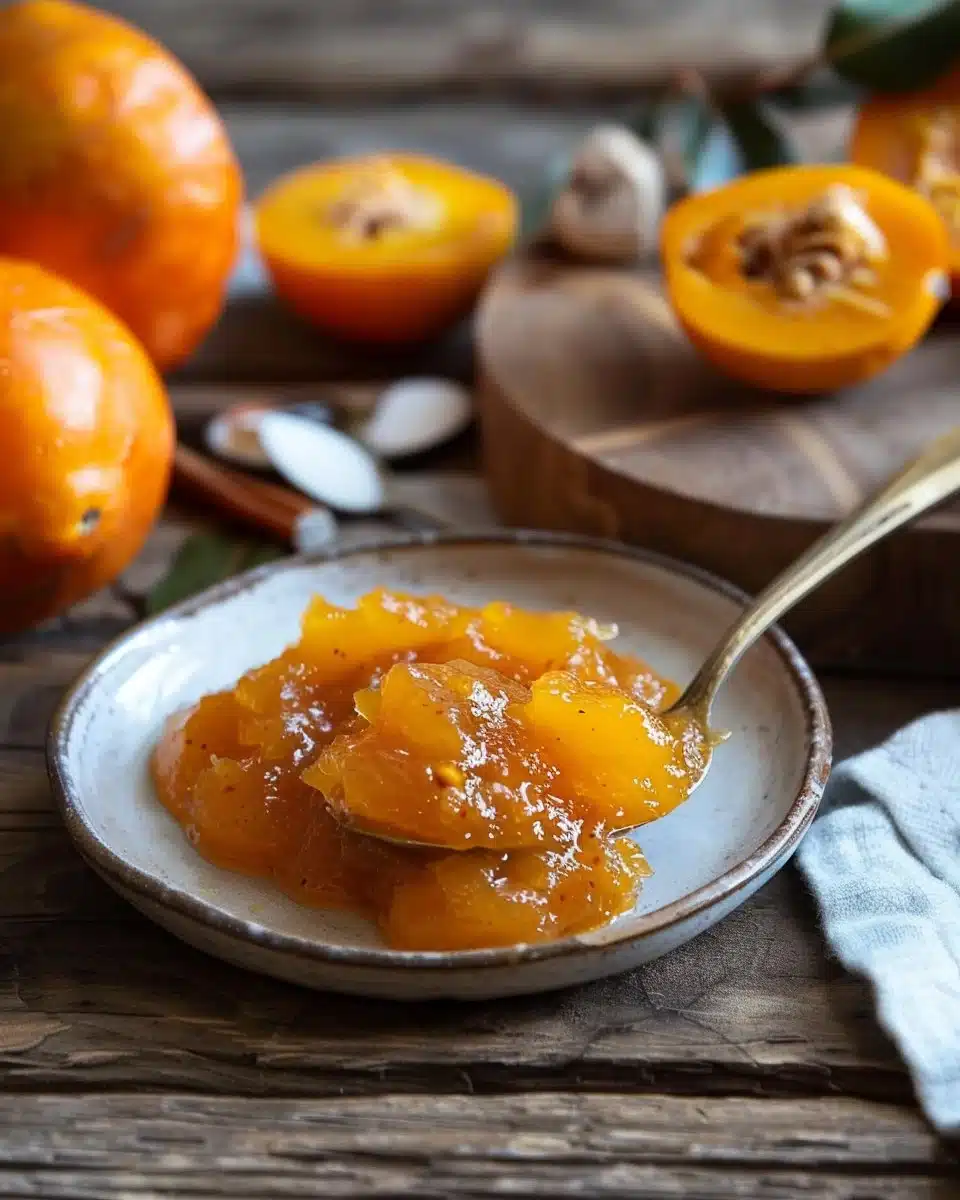 Freezer Persimmon Jam