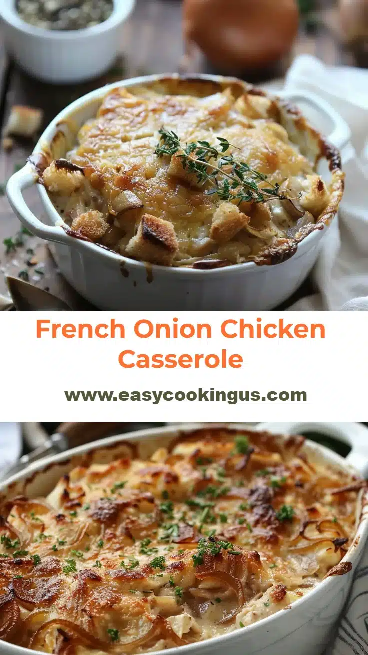 French Onion Chicken Casserole