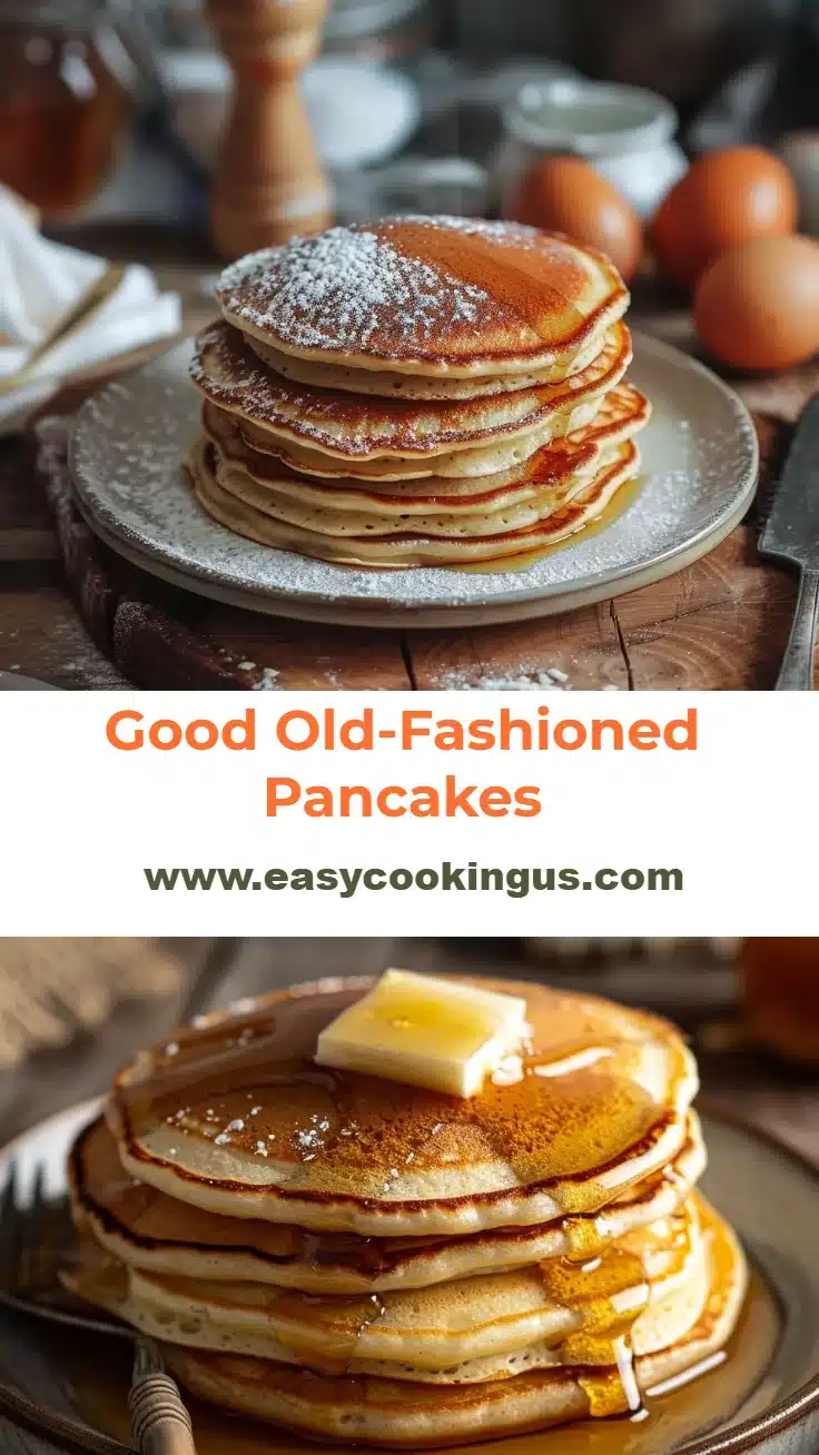 Good Old-Fashioned Pancakes